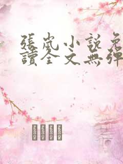 张岚小说免费阅读全文无弹窗