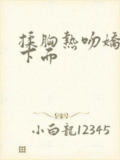 揉胸热吻娇喘摸下面