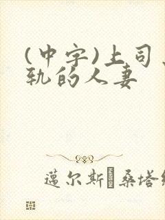 (中字)上司出轨的人妻