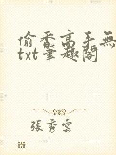 偷香高手无删减txt笔趣阁