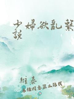 少妇欲乱系列小说