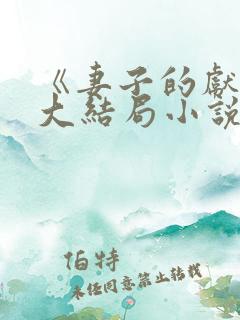 《妻子的献身》大结局小说