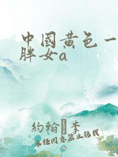 中国黄色一级片胖女a