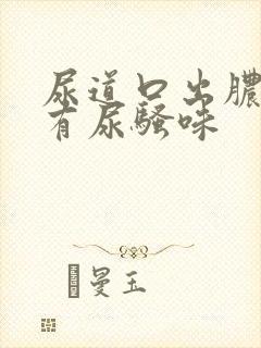 尿道口出脓水,有尿骚味