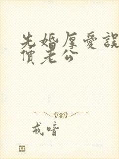 先婚厚爱误嫁天价老公