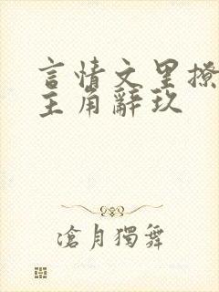 言情文里撩直男主角辞玖