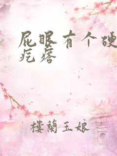 屁眼有个硬硬的疙瘩