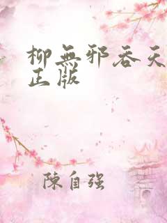 柳无邪吞天神鼎正版