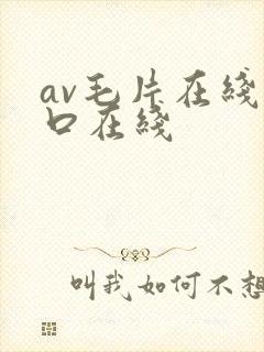av毛片在线入口在线