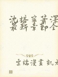 沈榕宁萧泽小说最新章节全文阅读