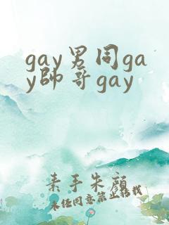 gay男同gay帅哥gay