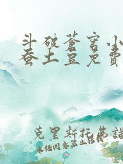 斗破苍穹小说天蚕土豆免费