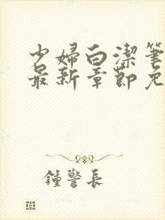 少妇白洁笔趣阁最新章节免费