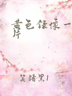 黄色录像一级一片