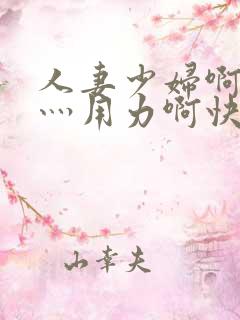 人妻少妇啊灬啊灬用力啊快,