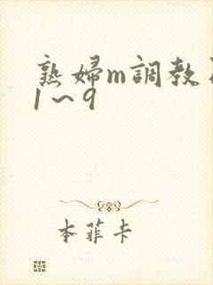熟妇m调教日记1～9