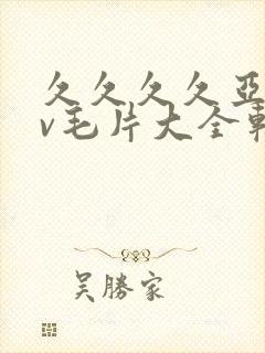 久久久久亚洲av毛片大全软件