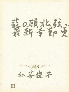 苏o顾北弦小说最新章节更新