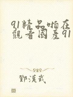 91精品啪在线观看国产91九色