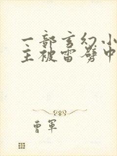 一部玄幻小说男主被雷劈中后