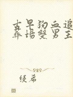 古早狗血追妻火葬场双男主