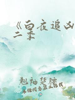 《白夜追凶》第二季