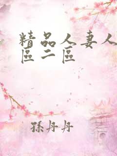 精品人妻人伦一区二区