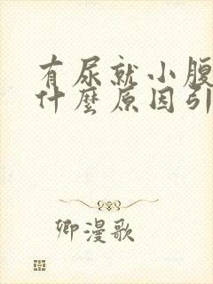 有尿就小腹胀痛什么原因引起的