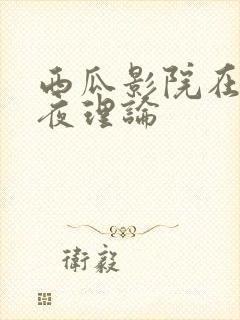西瓜影院在线午夜理论