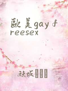 欧美gay freesex
