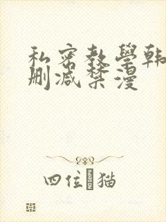 私密教学韩漫无删减禁漫