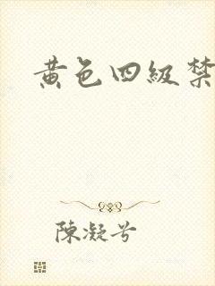 黄色四级禁片