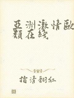 亚洲激情欧美另类在线