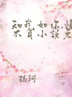 知我如你,情深不负小说免费阅读