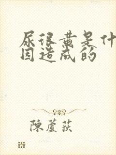 尿很黄是什么原因造成的