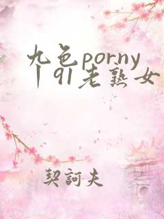 九色porny丨91老熟女