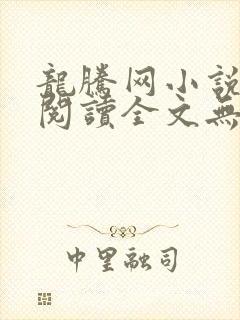 龙腾网小说在线阅读全文无弹窗