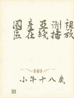 国产亚洲视频一区在线播放