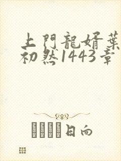 上门龙婿叶辰萧初然1443章