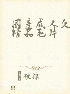 国产成人久久久精品毛片