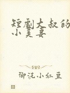 短剧大叔的甜宠小美妻