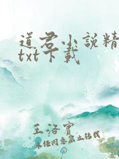 道君小说精校版txt下载