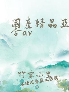 国产精品亚洲综合av