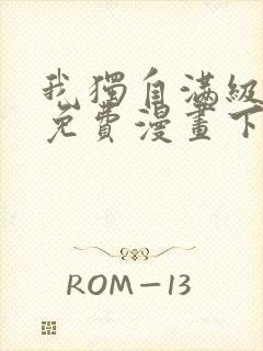 我独自满级新手免费漫画下拉式