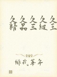 久久久久久国产精品三级玉女聊斋