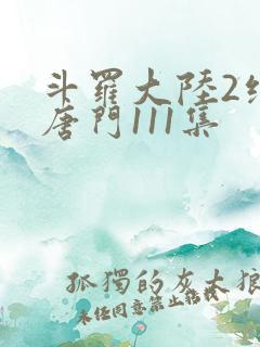 斗罗大陆2绝世唐门111集