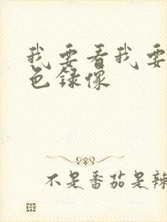 我要看我要看黄色录像