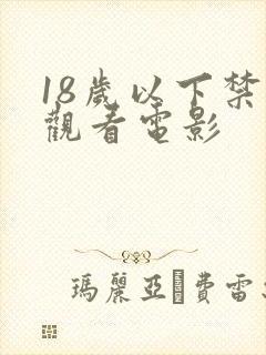 18岁以下禁止观看电影