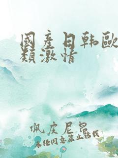 国产日韩欧美另类激情