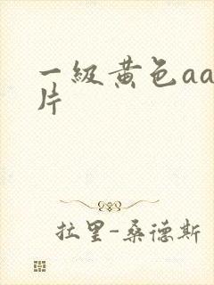 一级黄色aaa片
